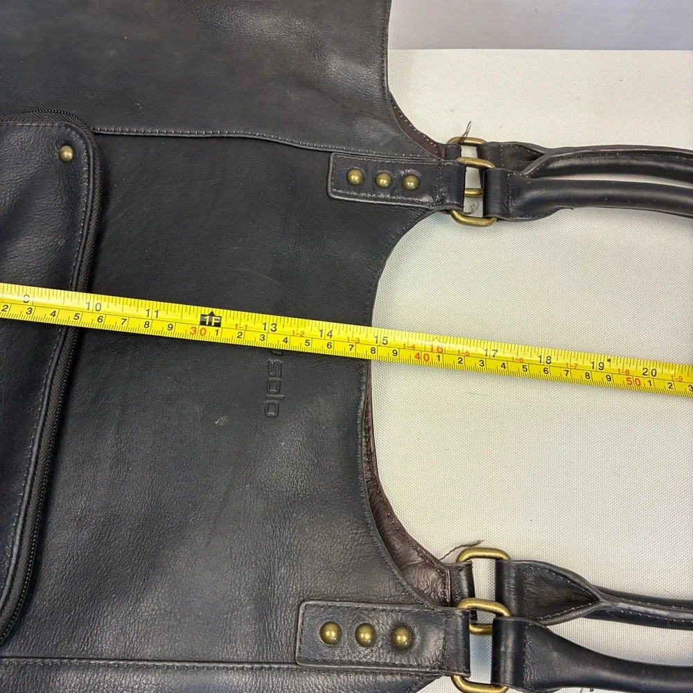 Solo NY Leather Executive Laptop Oversized Tote